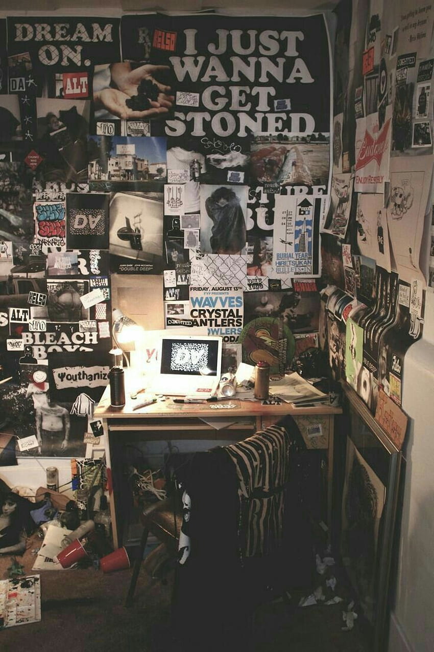「Grunge Room Grunge HD電話の壁紙