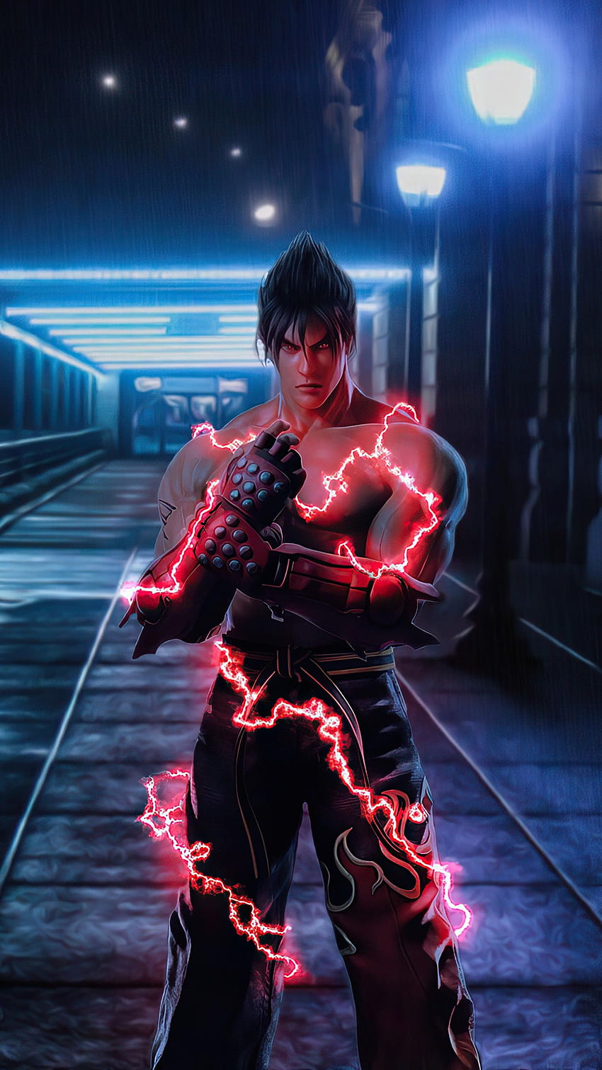 Jin Kazama Tekken 7 ศิลปะ วอลล์เปเปอร์โทรศัพท์ HD