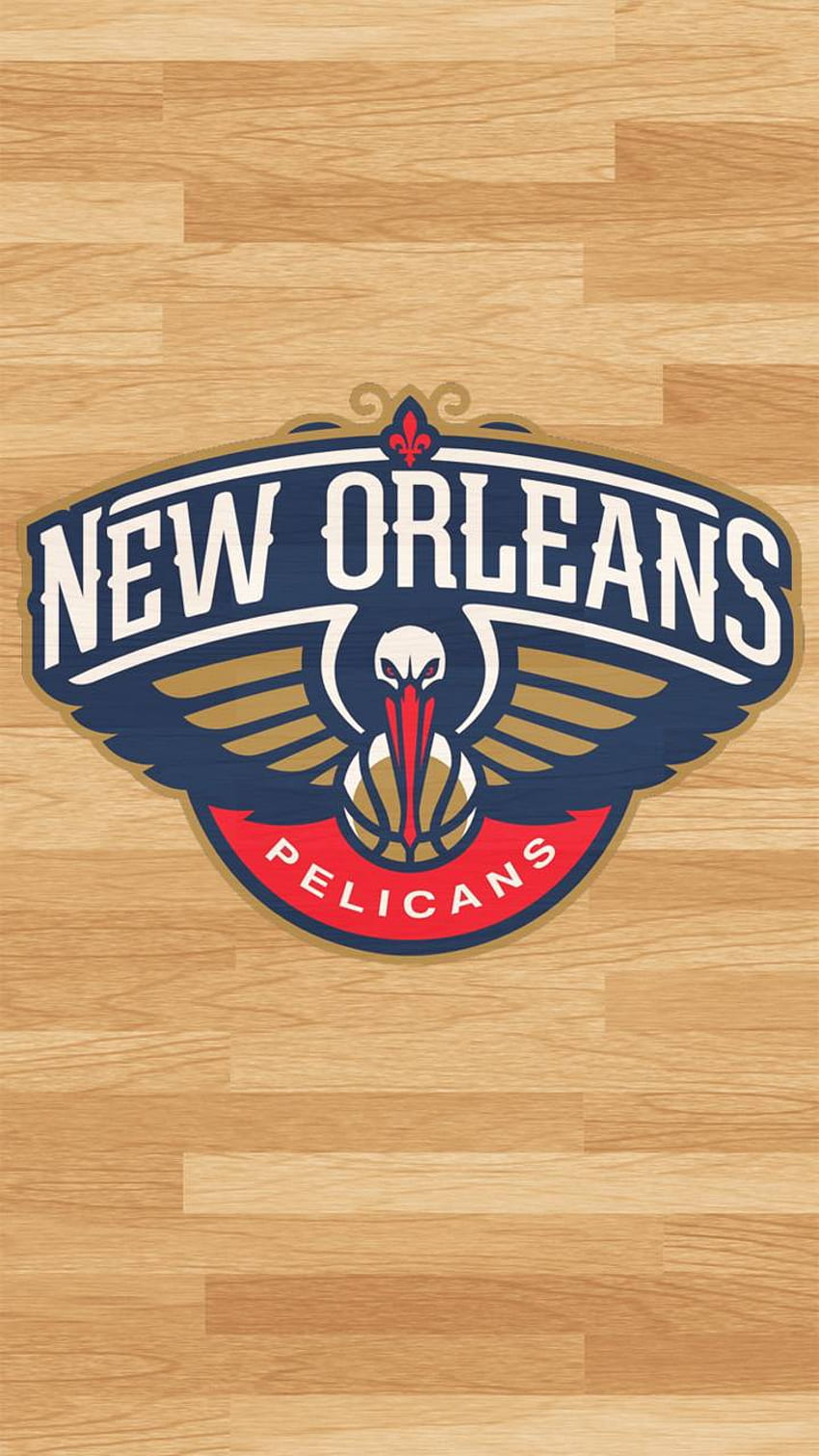 New Orleans Pelicans, New Orleans Pelicans Logo HD phone wallpaper