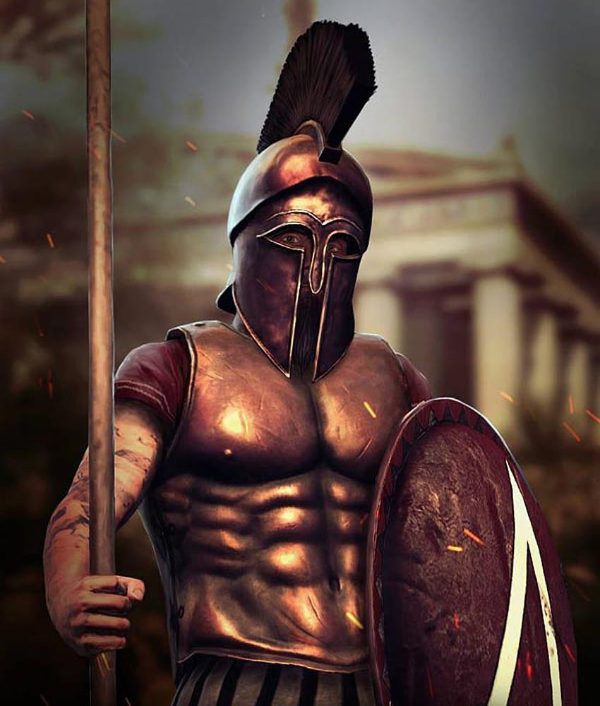 hoplite. Ancient warriors, Ancient warfare, Spartan warrior HD phone wallpaper