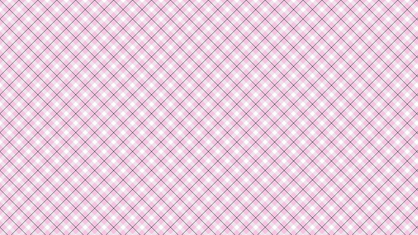 Pink Checkered HD wallpaper