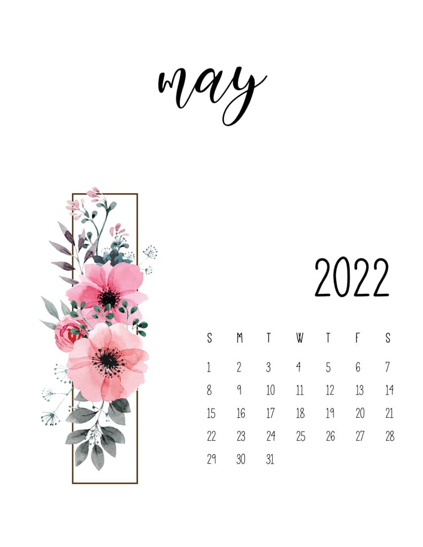 Free Desktop Wallpaper with Calendar  May 2022