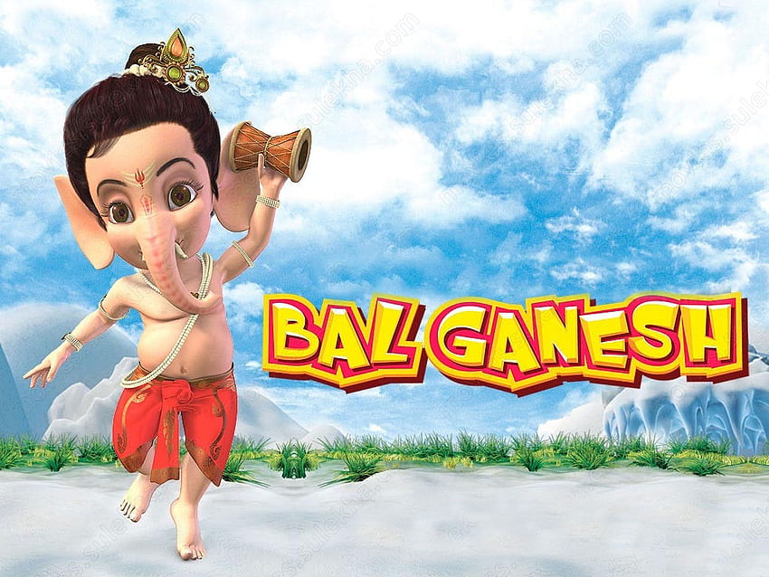 Cartoon Ganesh, Bal Ganesh HD wallpaper | Pxfuel