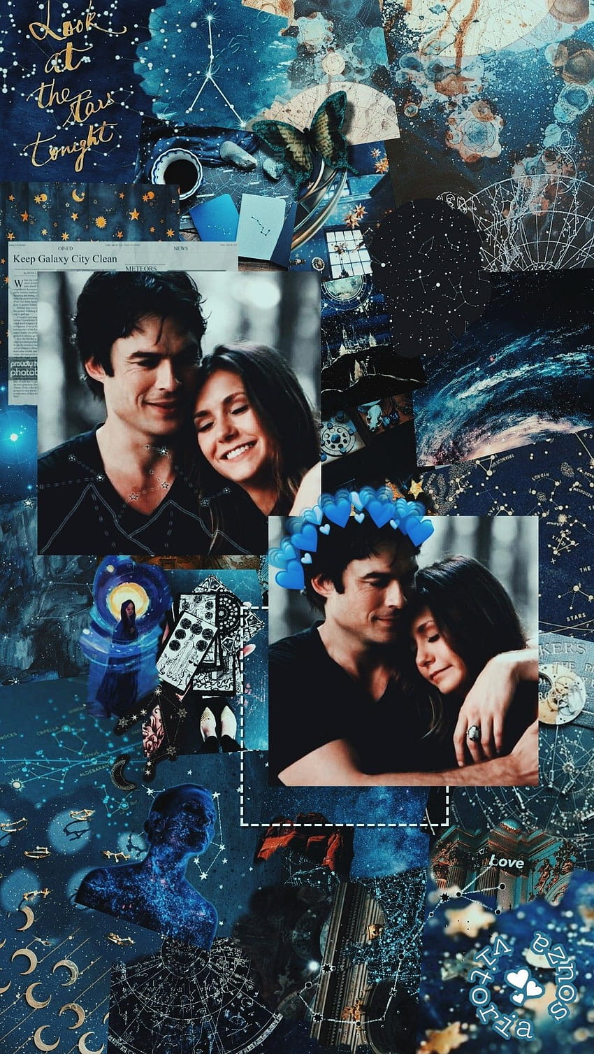 Damon e Elena - Delena. Vampire diaries , Vampire diaries damon, Delena HD phone wallpaper