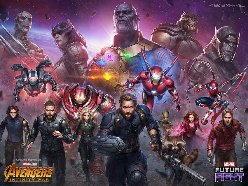 Perang Infinity Hulkbuster, Perang Infinity Avengers Wallpaper HD