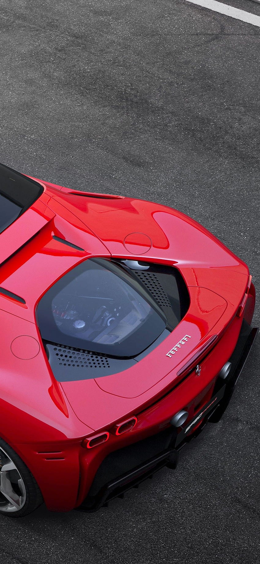 Ferrari SF90 Stradale fondo de pantalla del teléfono