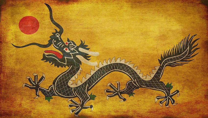 Японски дракон, азиатски дракон HD тапет