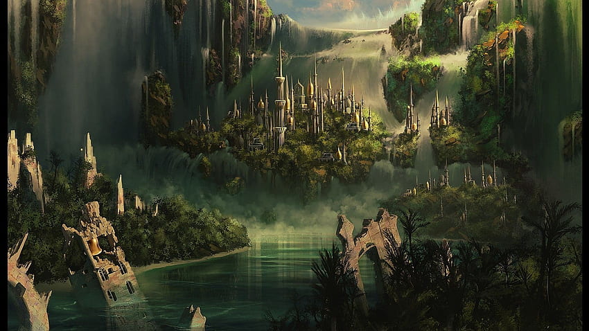 fantasy, Adventure, Kingdom, Kingdoms, Art, Artwork, Artistic, Aventure HD wallpaper