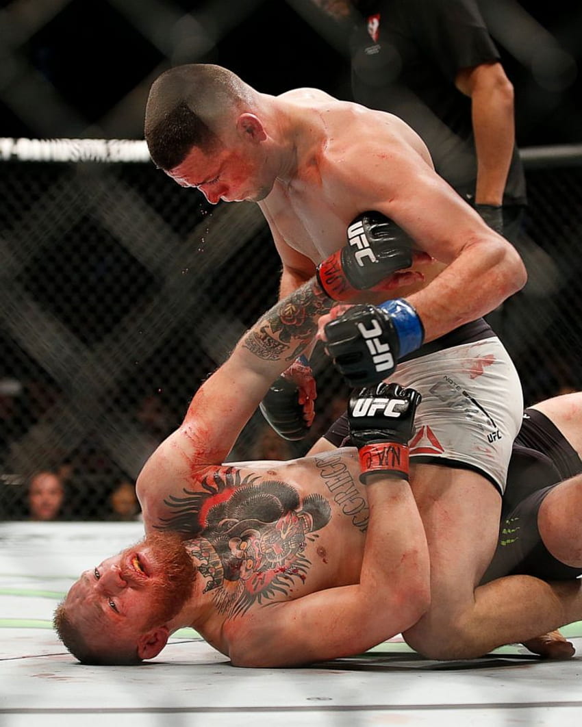 Завръщането на Mac Killer: Nate Diaz сложи край на паузата в UFC 241, Nick Diaz HD тапет за телефон
