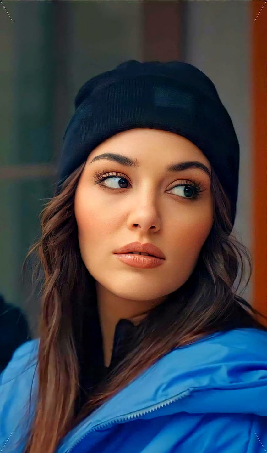 Hande ercel, rosto, atriz turca Papel de parede de celular HD