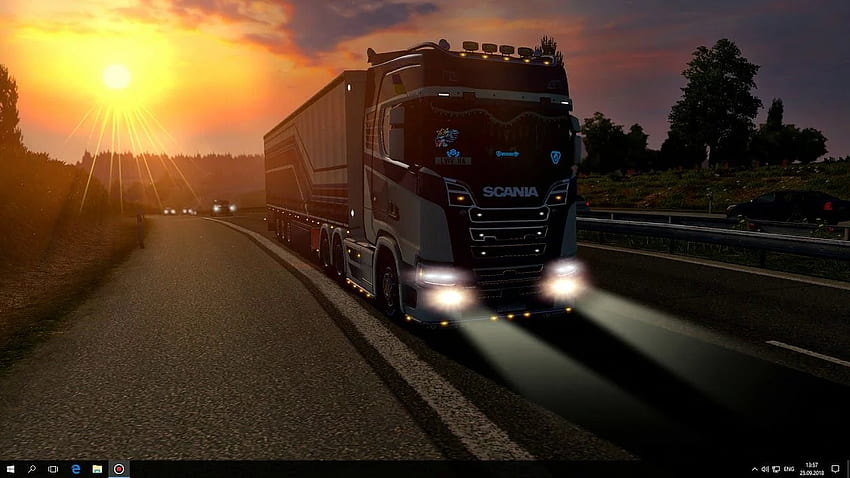 Visualização Truck Scania - Ets 2 Truck Scania - & Background, ETS2 papel de parede HD