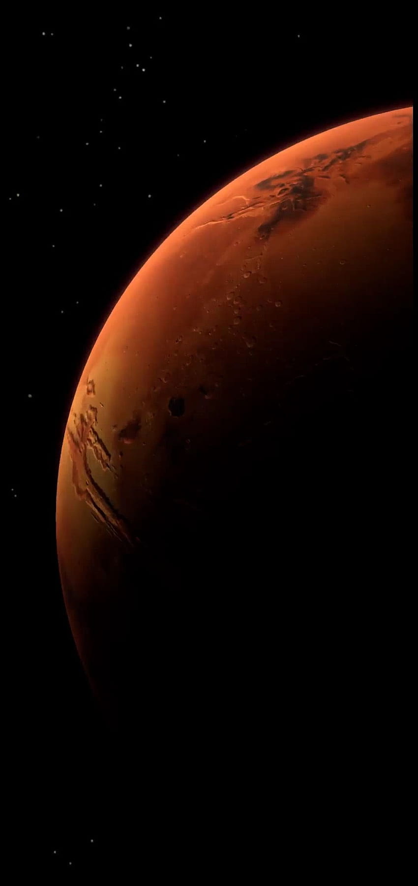 Weltraum zum Mars, Marsplaneten HD-Handy-Hintergrundbild