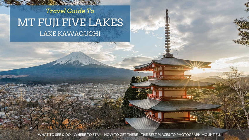 The Ultimate Travel Guide To Mt Fuji Five Lakes - Kawaguchi Lake/ Kawaguchiko, Mount Fuji Anime HD wallpaper