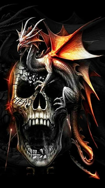 Skull Behind Mask Dragon tattoo sleeve - Best Tattoo Ideas Gallery