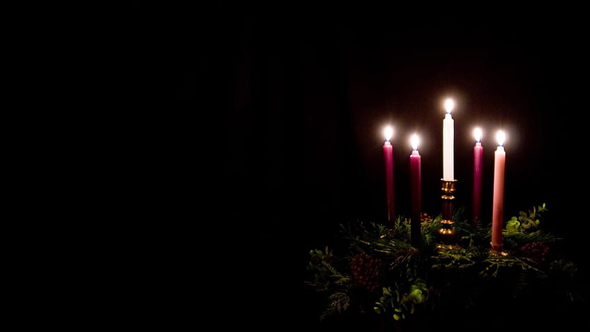 advent backgrounds, candles, christmas HD wallpaper