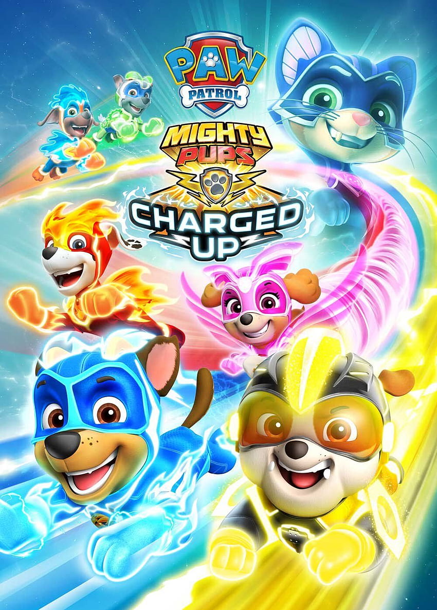 Paw Patrol Gallery, Mighty Pups HD phone wallpaper
