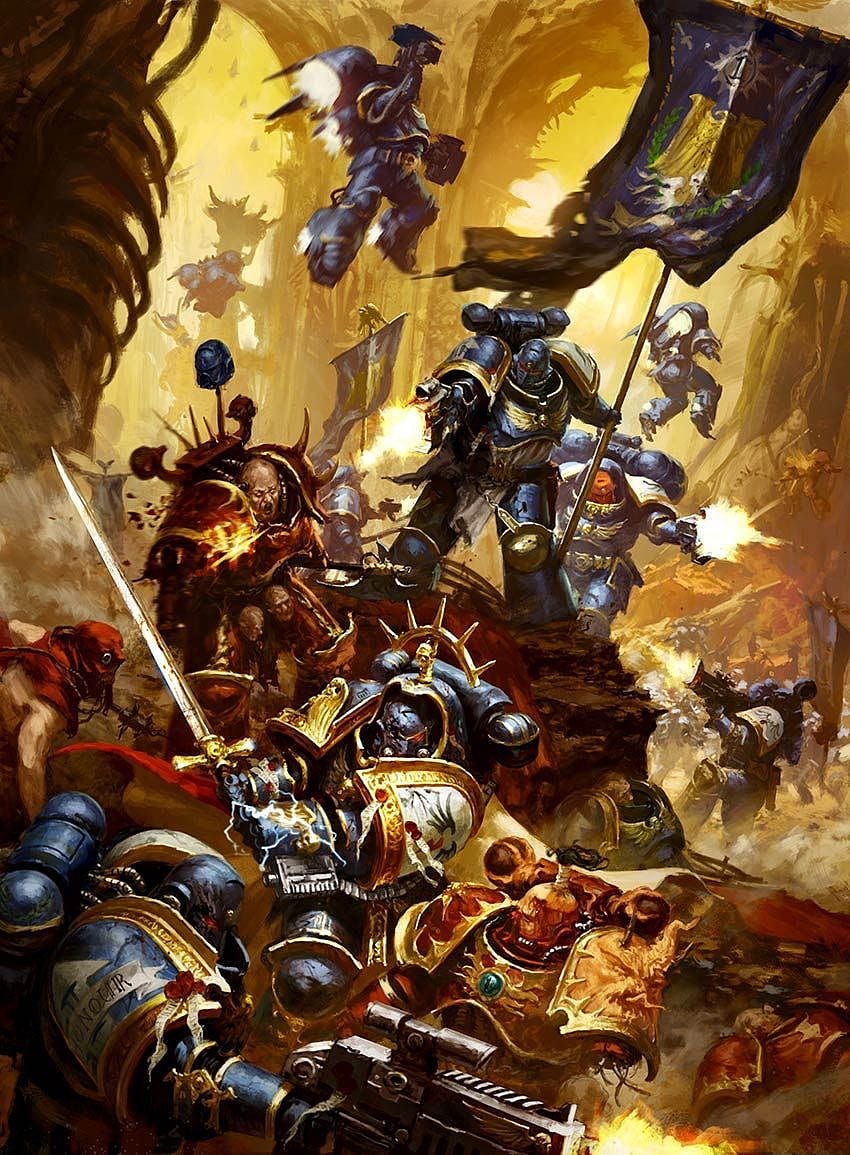 40k . Warhammer art, Warhammer 40000, Warhammer 40k HD phone wallpaper