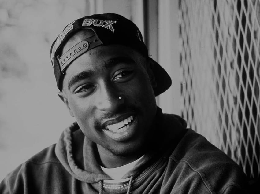 Tupac Background, Tupac Black and White HD wallpaper