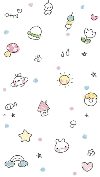 82 Cute Kawaii Wallpaper for iPhone