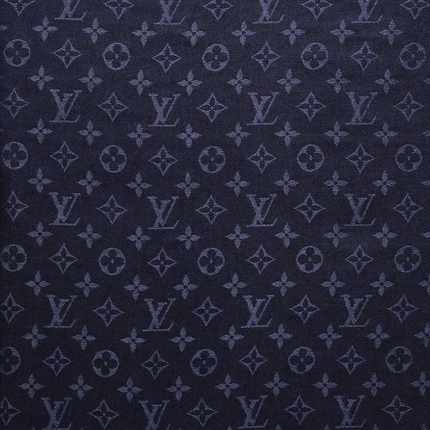 Lv монограм, Louis Vuitton Blue HD тапет за телефон