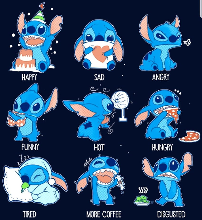 Chuli Snaki no Disney Stitch. Desenhos fofos da disney, Cute, Angry Stitch Papel de parede de celular HD