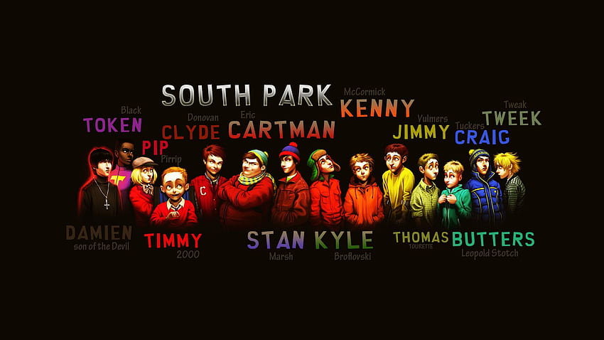 South Park - พื้นหลัง South Park ที่ยอดเยี่ยม วอลล์เปเปอร์ HD