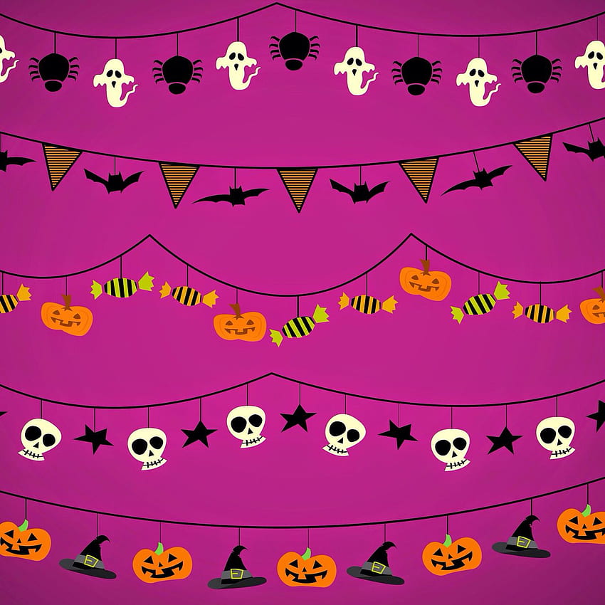 halloween. Fondos de Pantalla, Pink Halloween HD phone wallpaper