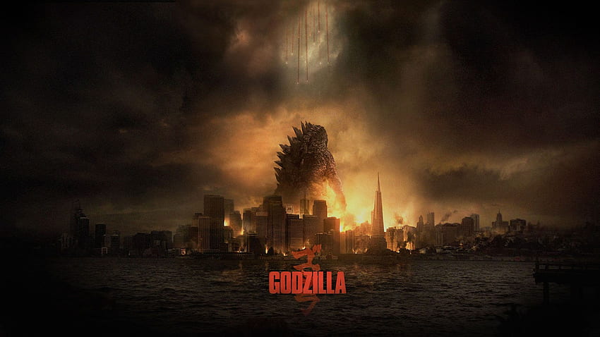 Godzilla Filmi 2014 , iPhone ve iPad HD duvar kağıdı