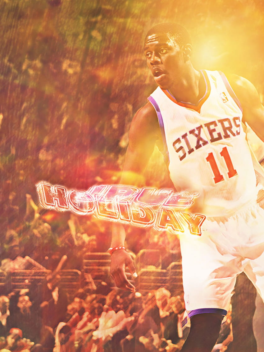 Jrue Holiday 76ers 16801050 Basketball at [] for your , Mobile & Tablet. Explore Jrue Holiday . Jrue Holiday , Holiday Background, Holiday HD phone wallpaper