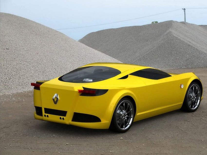 Renault Alpine Concept, tuning, alpine, carro, renault, conceito papel de parede HD