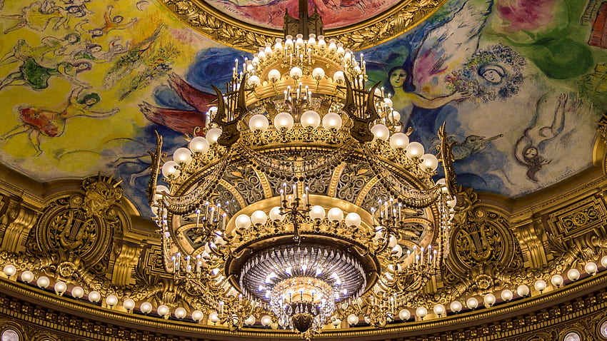 Chandelier in the Palais Garnier Paris Background [] for your , Mobile & Tablet. Explore Chandelier . Chandelier , Chandelier Background, Chandelier Damask, Paris Opera House HD wallpaper