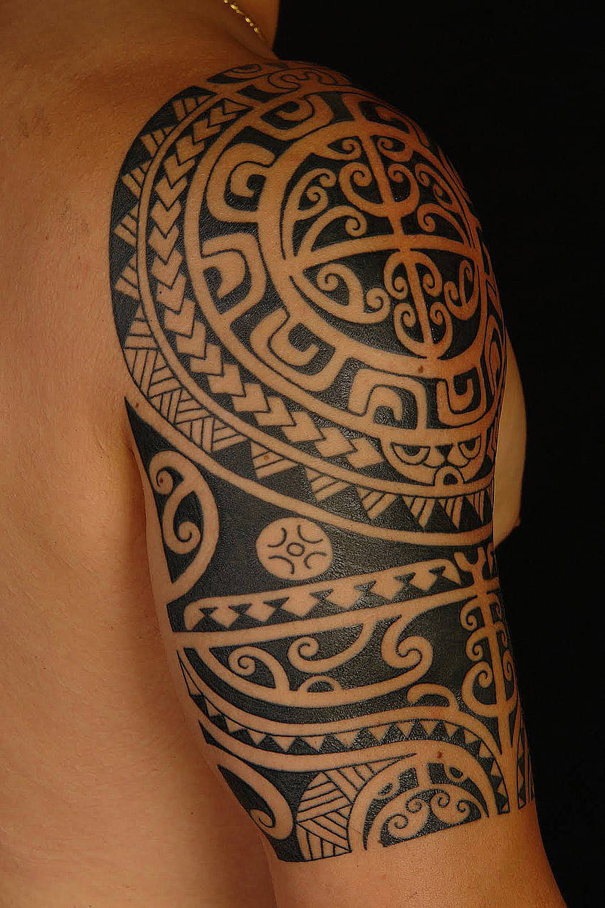 Polynesian Tribal, Tribal Tattoo HD phone wallpaper