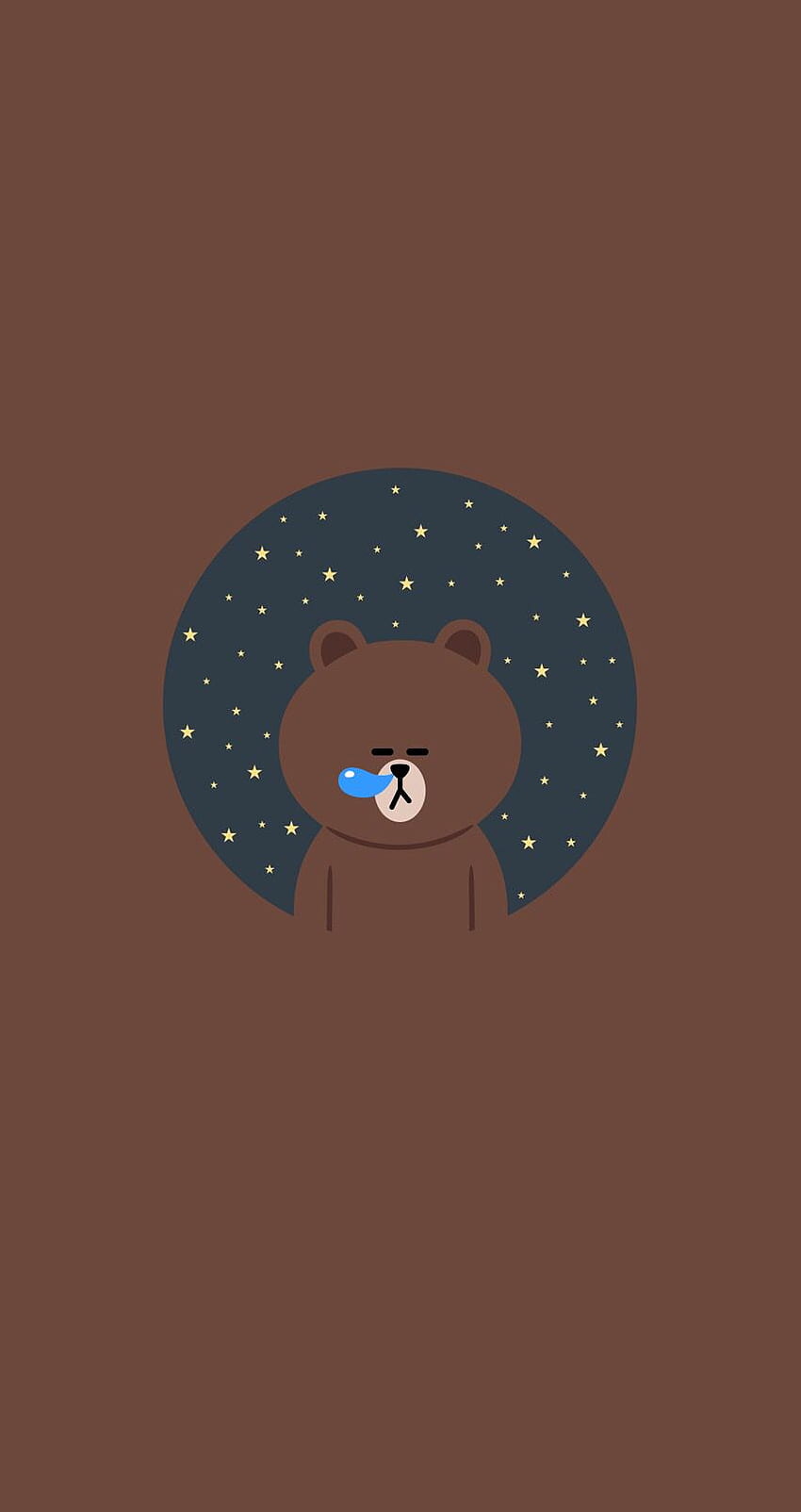 . Seni, Beruang coklat, Ilustrasi, Cute Brown HD phone wallpaper