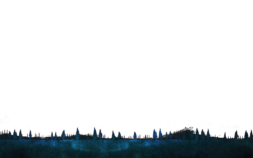 シンプルな背景、森の最小限の暗い 高画質の壁紙