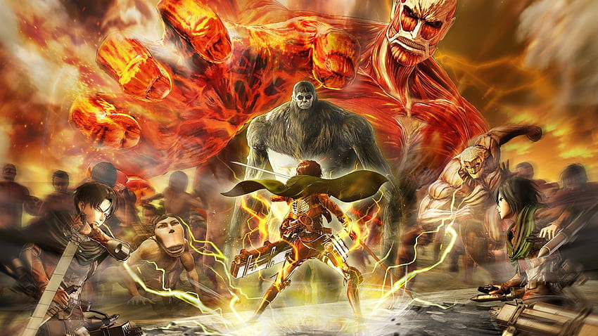 Comprar A.O.T. 2: Paquete de actualización de batalla final, temporada 2 de Attack On Titan fondo de pantalla