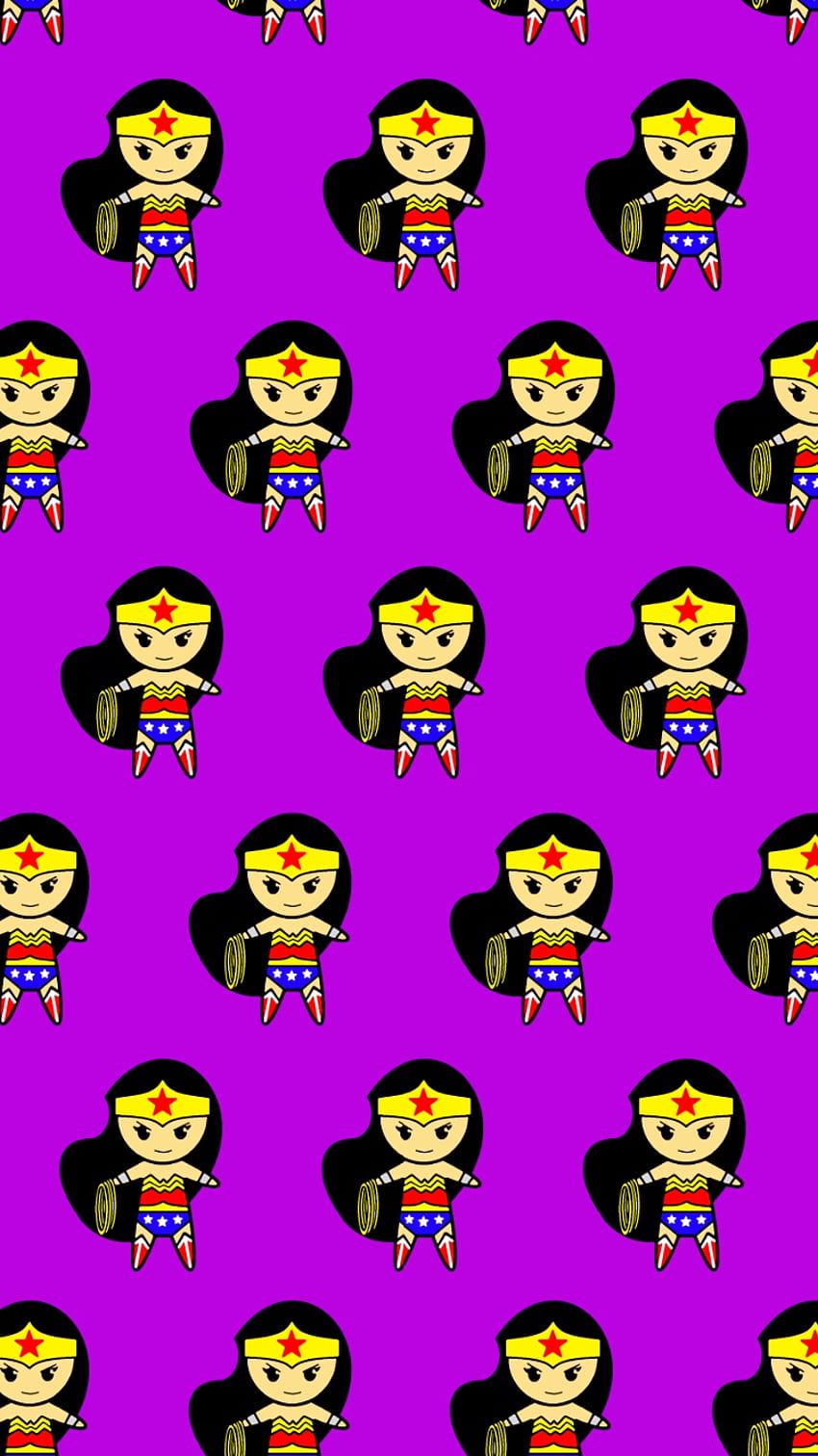 projeto minúsculo, Cute Wonder Woman HD phone wallpaper