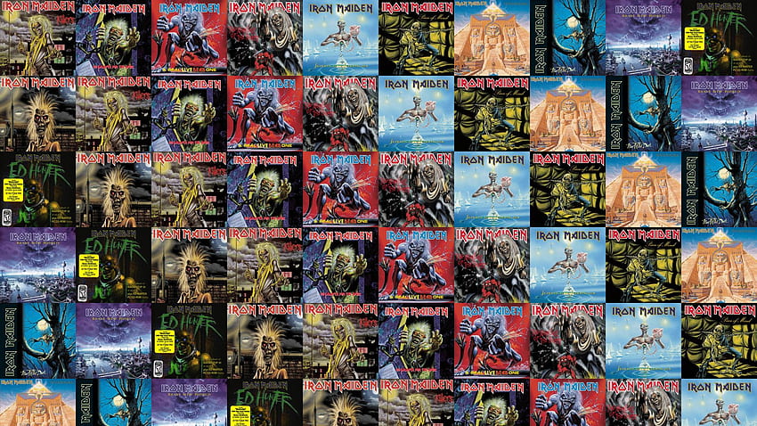 Iron Maiden Killers No Prayer Real Dead One « Tiled HD wallpaper