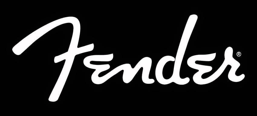 Fender Stratocaster, Fender, Logo Fender Sfondo HD