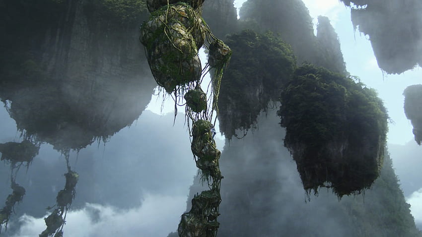 Islas flotantes en Pandora de Avatar fondo de pantalla
