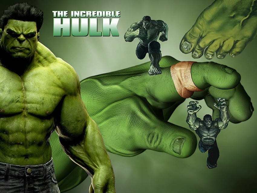 The Incredible Hulk - Jaś Fasola Śmieszne miny Baby Tapeta HD