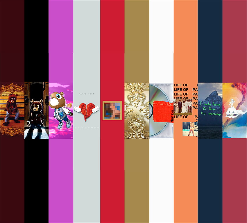 NEW with KIDS! Fits perfectly on Macbook : Kanye, Kanye West Album HD wallpaper