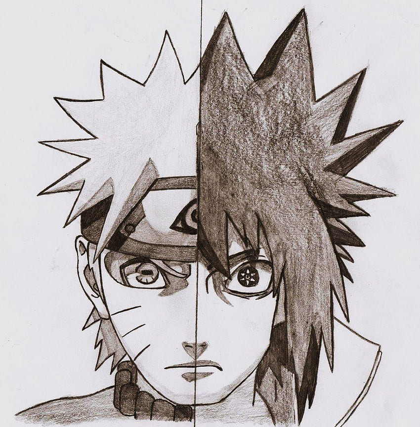 TolgArt - #tb to this Naruto drawing I did with just a pencil! Let me know  in the comments if you wanna see more pencil artwork and which characters!!  #tolgart #art #artist #