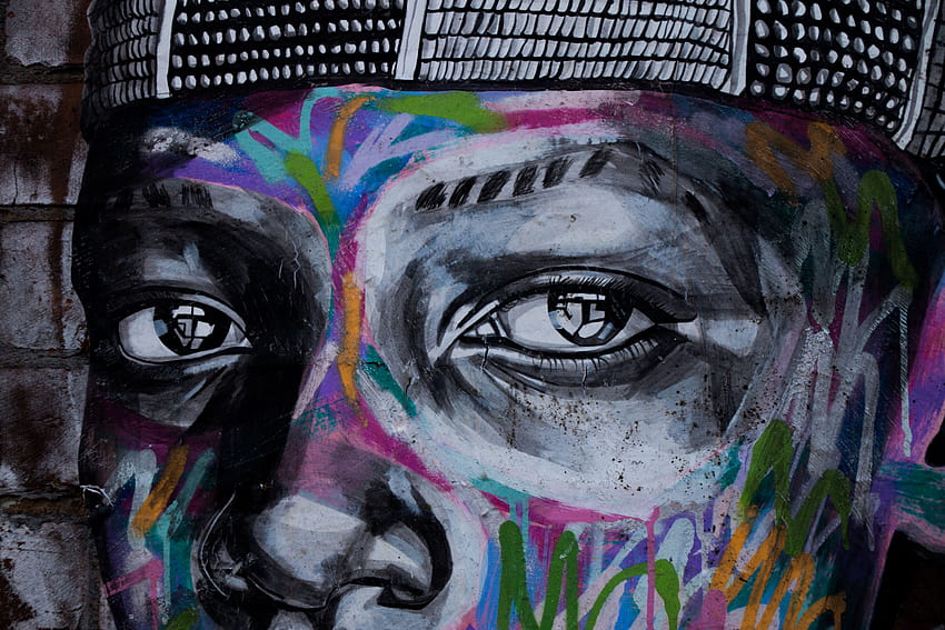 Kunst, Augen, Graffiti, Street Art HD-Hintergrundbild