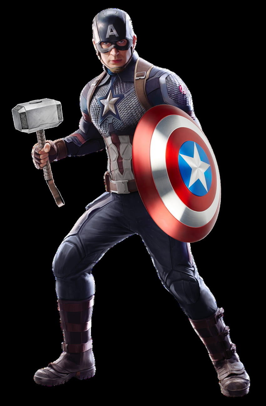 PNG Capitán América, Avengers Endgame Capitán América PNG - Logotipos PNG transparentes, Capitán América Digno fondo de pantalla del teléfono