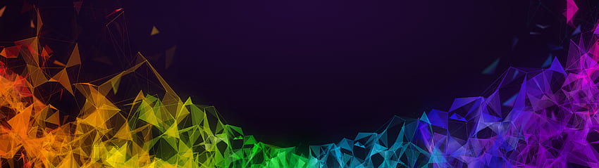 Pengeditan yang diminta untuk Razer prism , no logo.: multiwall, 5120 X 1440 Blue Wallpaper HD