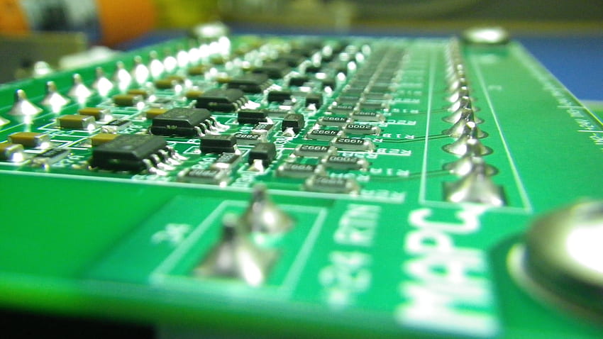 Placa de circuito de ingeniería eléctrica fondo de pantalla