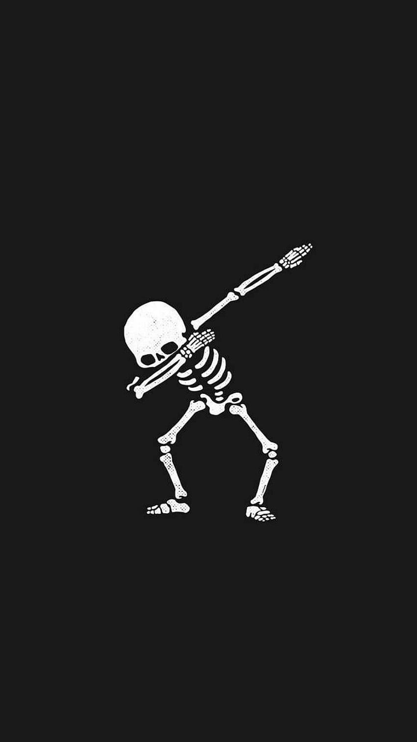โครงกระดูกฮาโลวีน 65 Ghost Lockscreen Tumblr Halloween Wallpap Skull , Halloween น่ารัก, Scary, Cool Minimalist Skeleton วอลล์เปเปอร์โทรศัพท์ HD