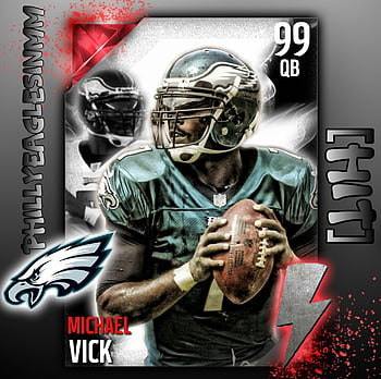 I made a Michael Vick mobile wallpaper, Let me know what you think