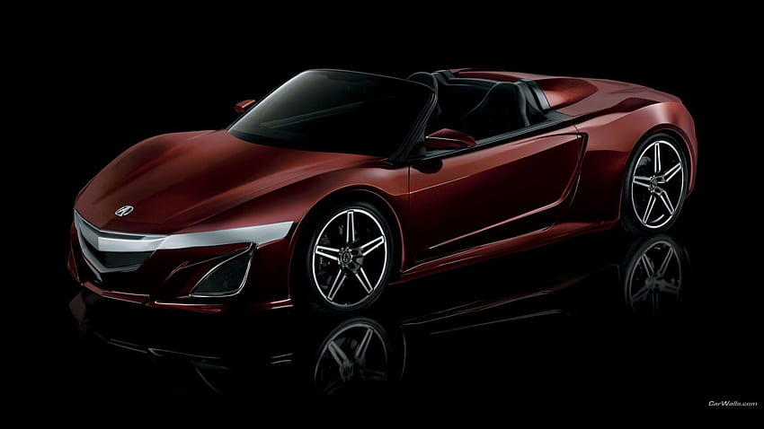 ACURA NSX ROADSTER, acura, roadster, car, red HD wallpaper