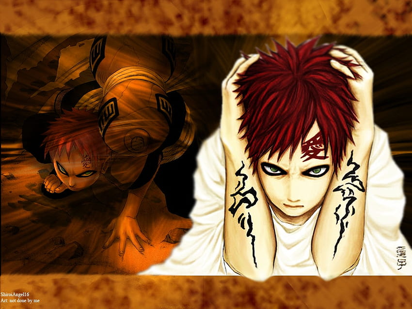 HD wallpaper: Naruto Gaara wallpaper, Anime